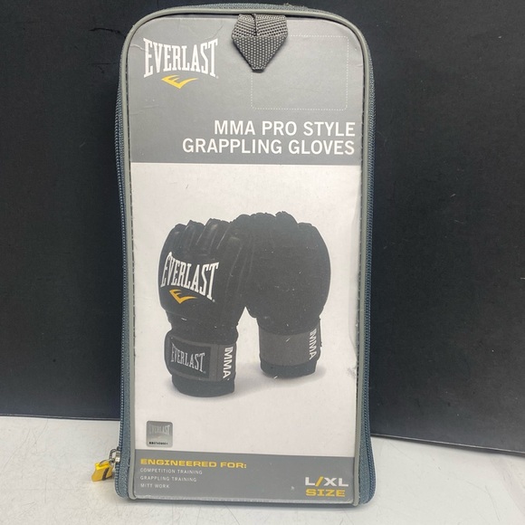 Everlast MMA Pro Style Grappling Gloves Size Large Extra Large - Picture 3 of 17